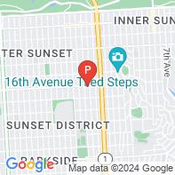 View Map of 1431 Noriega Street,San Francisco,CA,94122